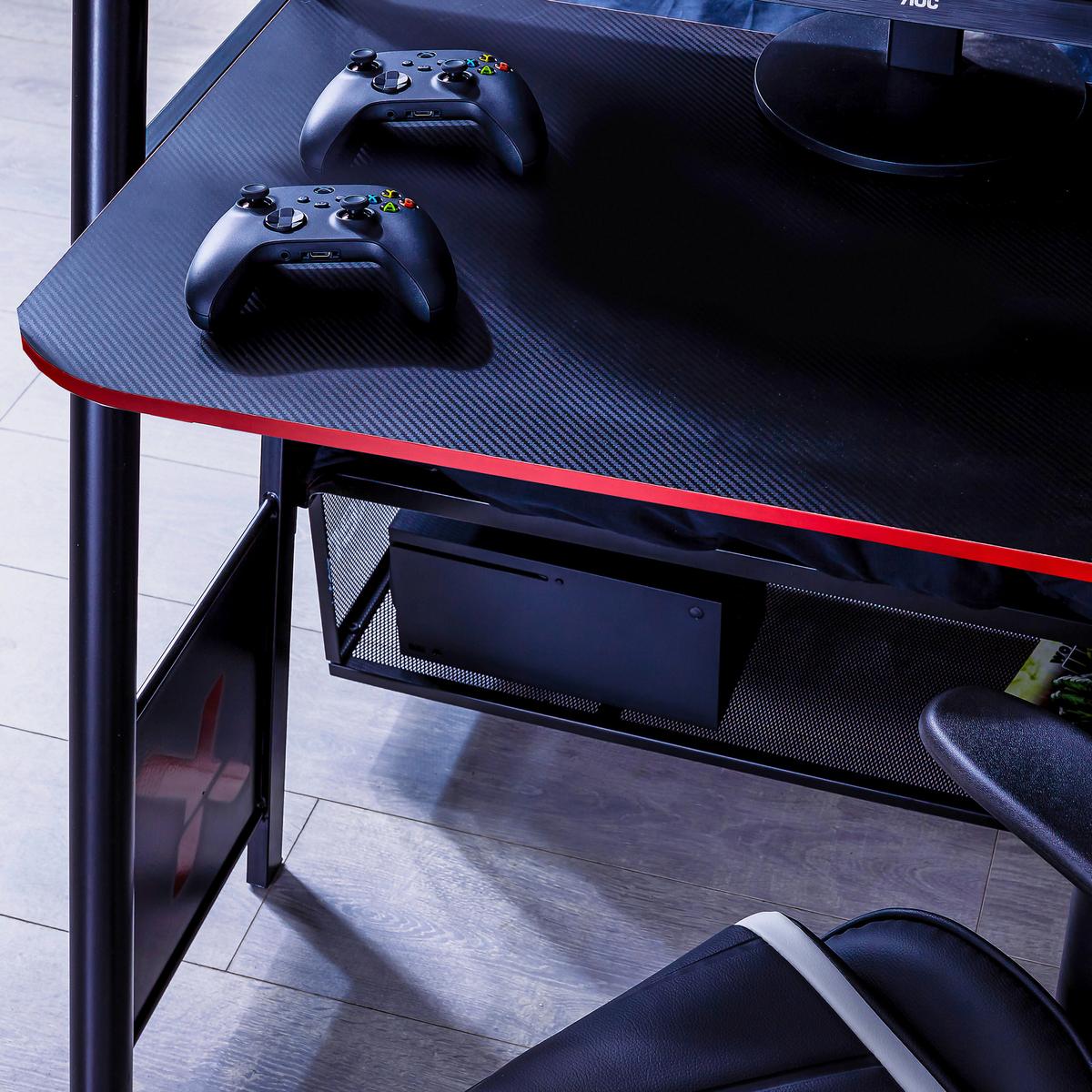 Etagenbett Armada Dual 90x190 Cm Schwarz - Schwarz, MODERN, Holzwerkstoff/Metall (90/190cm) - X Rocker