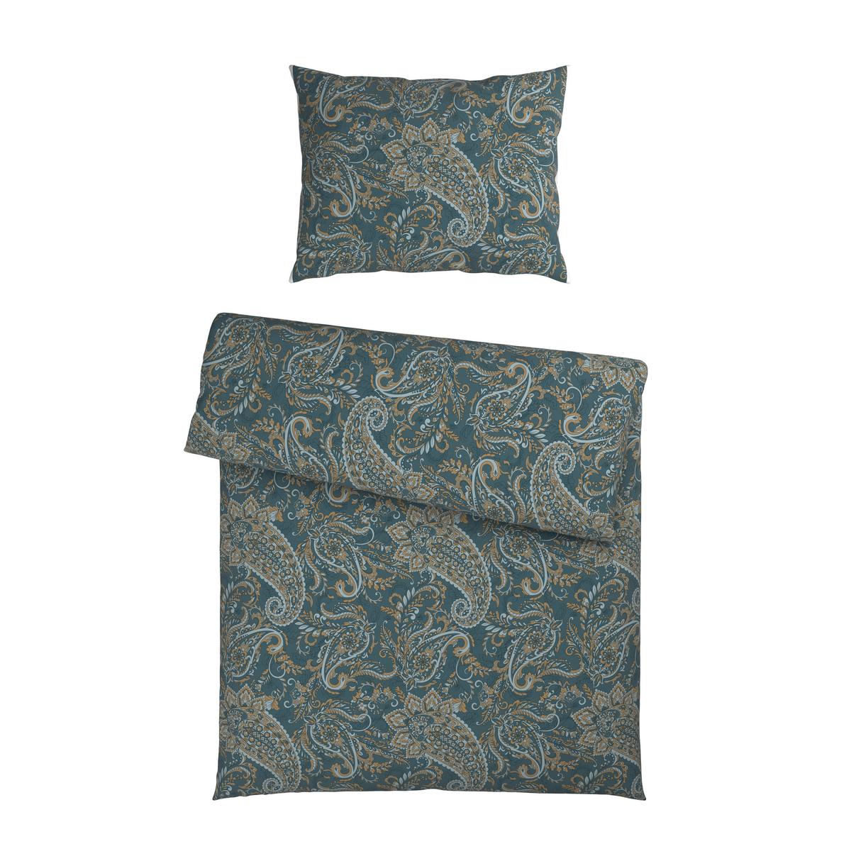 BETTWÄSCHE FELICE - Petrol, MODERN, Textil - Luca Bessoni