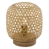 Asztali Lámpa Azra - natúr színű, Romantik / Landhaus, természetes anyagok (23,5/27cm) - James Wood