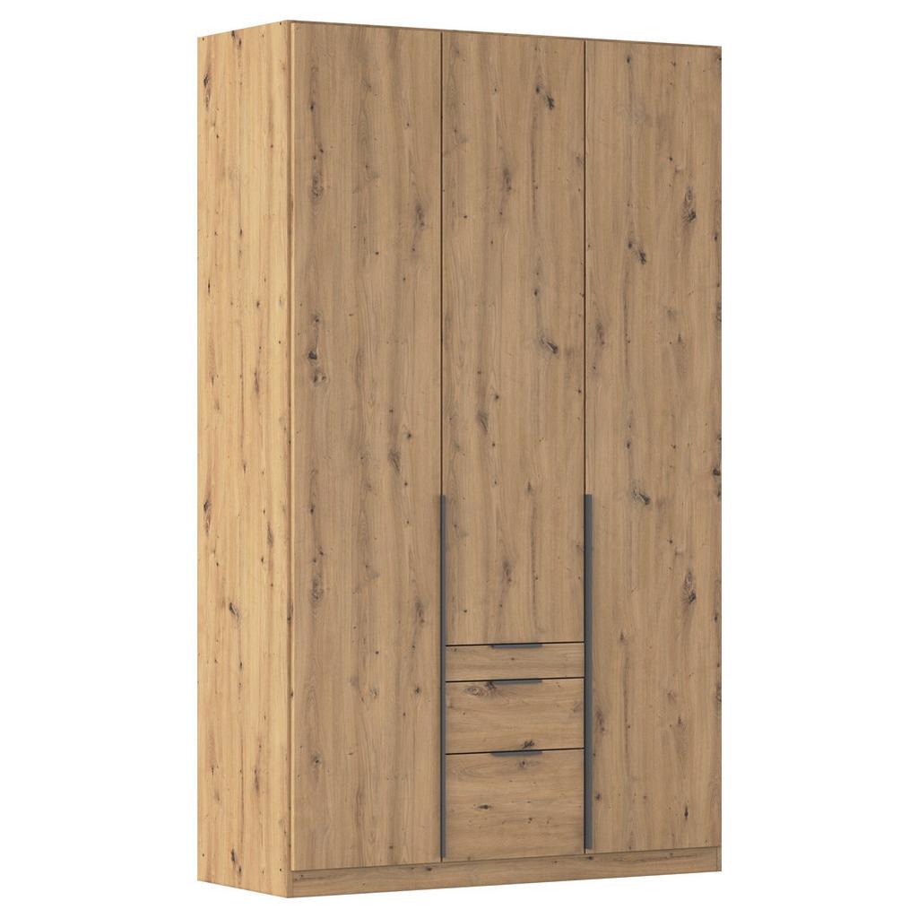 Drehtürenschrank Alabama Eiche Dekor B: 136 cm