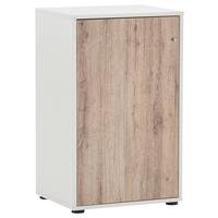 Aktenschrank U 510 T - Wildeiche/Weiß, MODERN, Holzwerkstoff (50,9/83,6/41cm) - MID.YOU