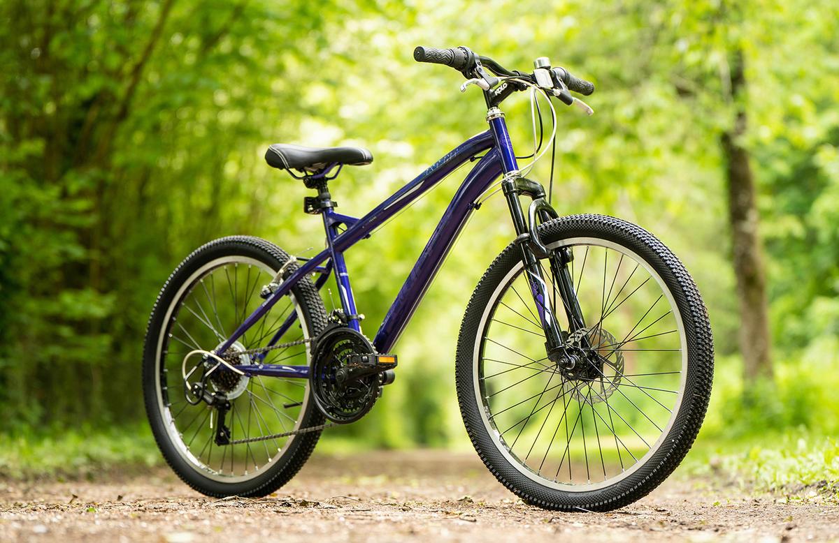 Kinderfahrrrad Mountainbike Huffy Extent 24 Zoll - Lila, Basics, Metall (59,7/168,9/99,1cm)