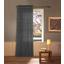 Fertigvorhang Bianca - Anthrazit, ROMANTIK / LANDHAUS, Textil (140/245cm) - James Wood