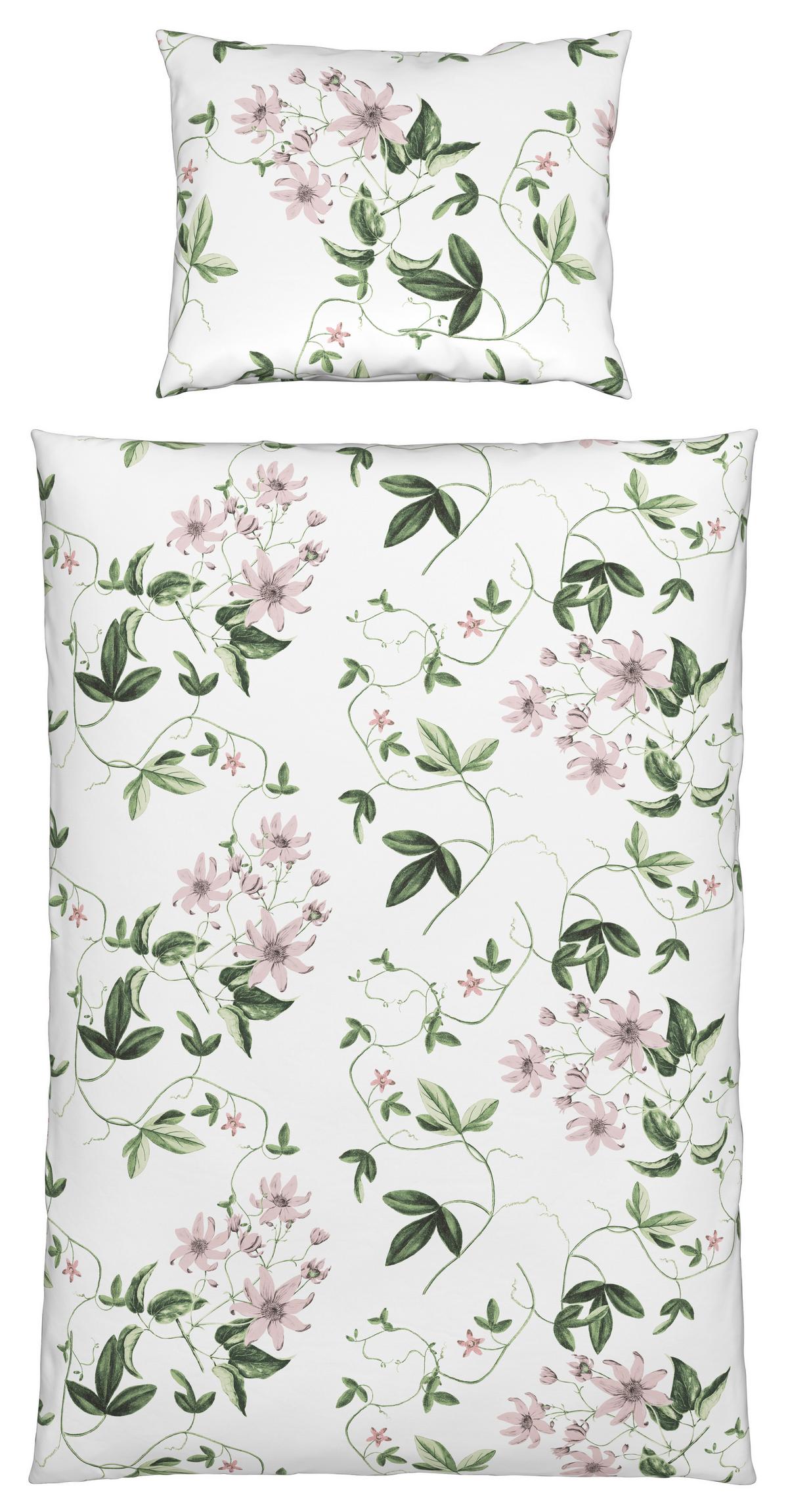 Ágyneműhuzat-garnitúra Gertrud - fehér, Romantik / Landhaus, textil - James Wood
