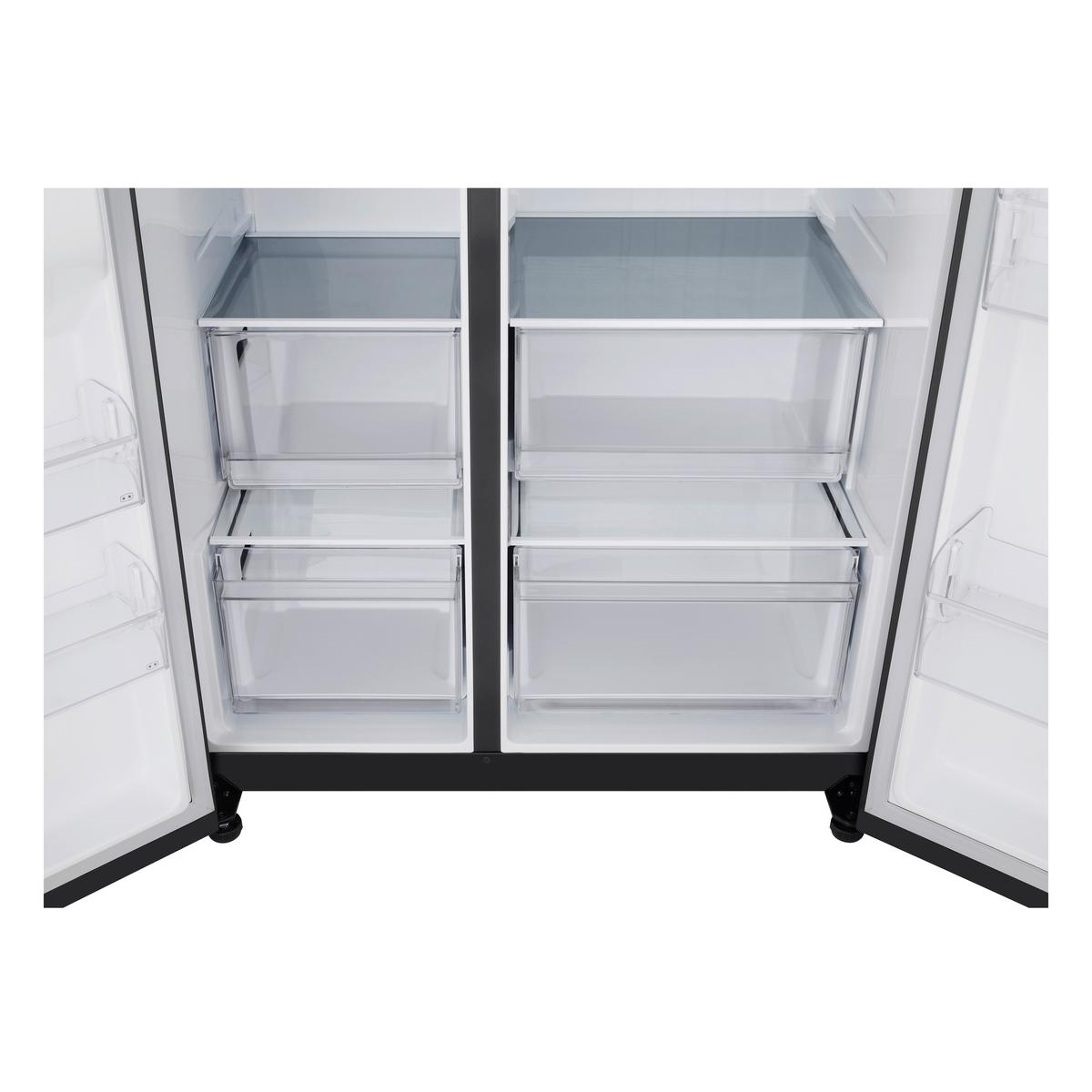 Side-By-Side Gsbc40eppe - Schwarz, Basics, Metall (92,3/179/73,5cm) - LG