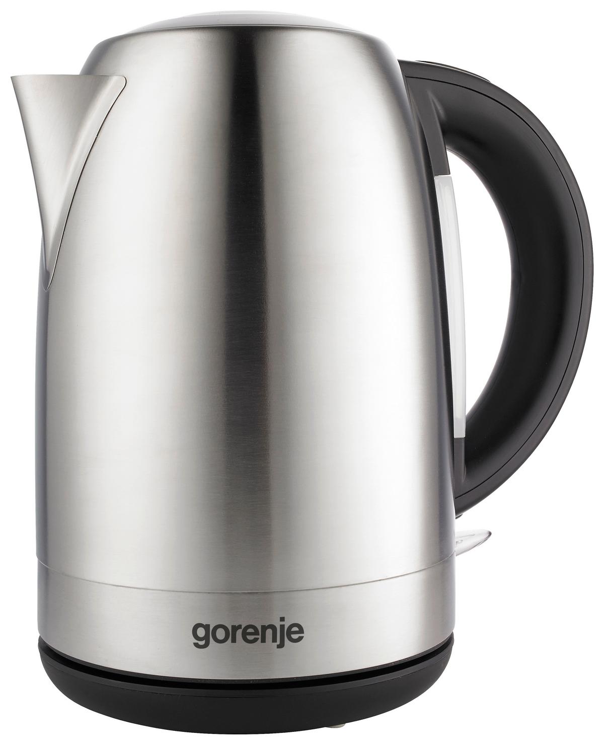Wasserkocher K17feii - Silberfarben, Basics, Metall (22,6/23,9/14,9cm) - Gorenje