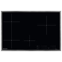 Indukčná varná doska šírka 80 cm, DKEI8470XB - čierna/farba ušľachtilej ocele, Basics, kov/sklo (76,6cm) - Dieter Knoll
