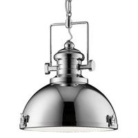 Pendelleuchte Louisiana 2297cc - Chromfarben, Trend, Kunststoff/Metall (31/150cm)