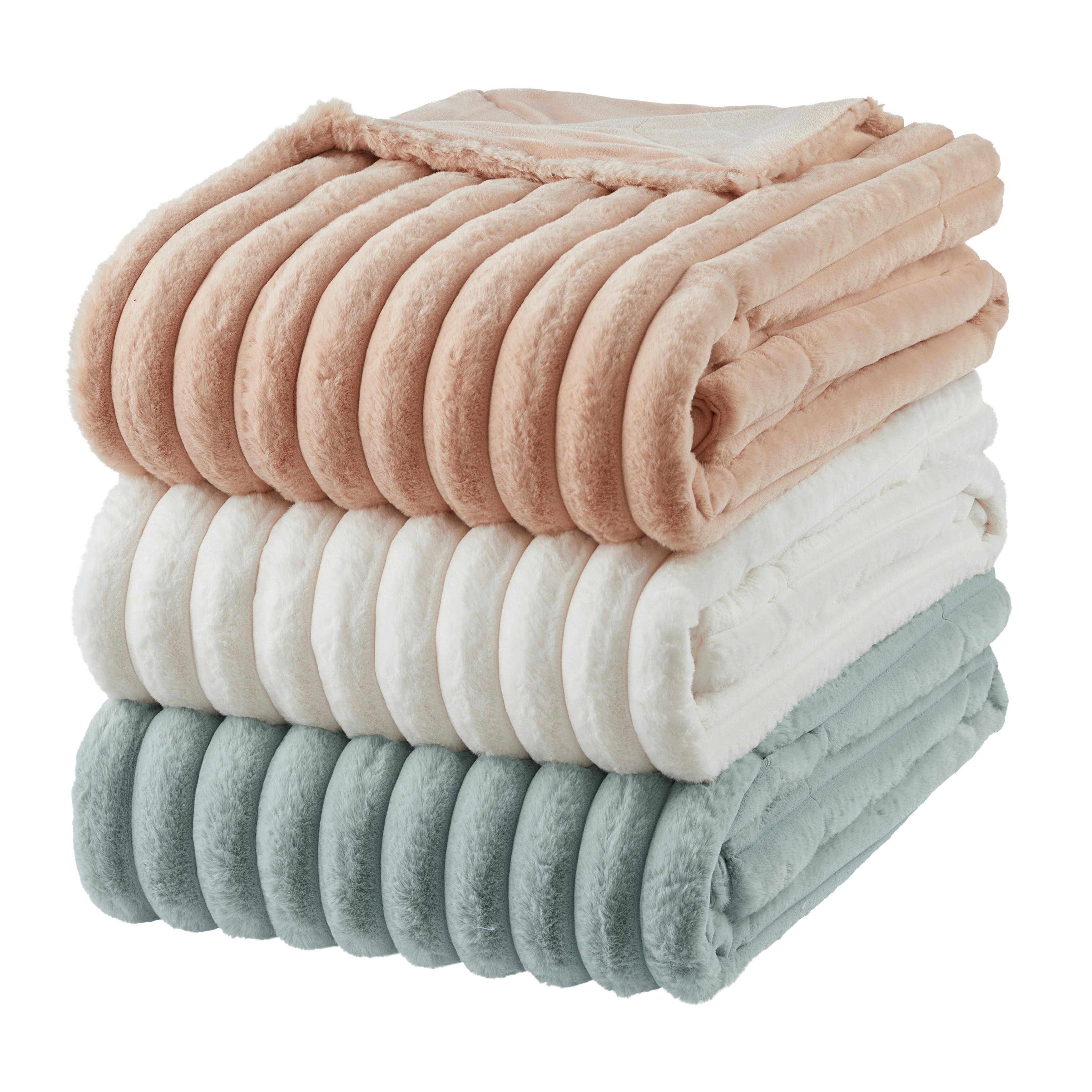 KOŽEŠINOVÁ DEKA MAUDI - přírodní barvy, Konvenční, textil (150/200cm) - Mömax
