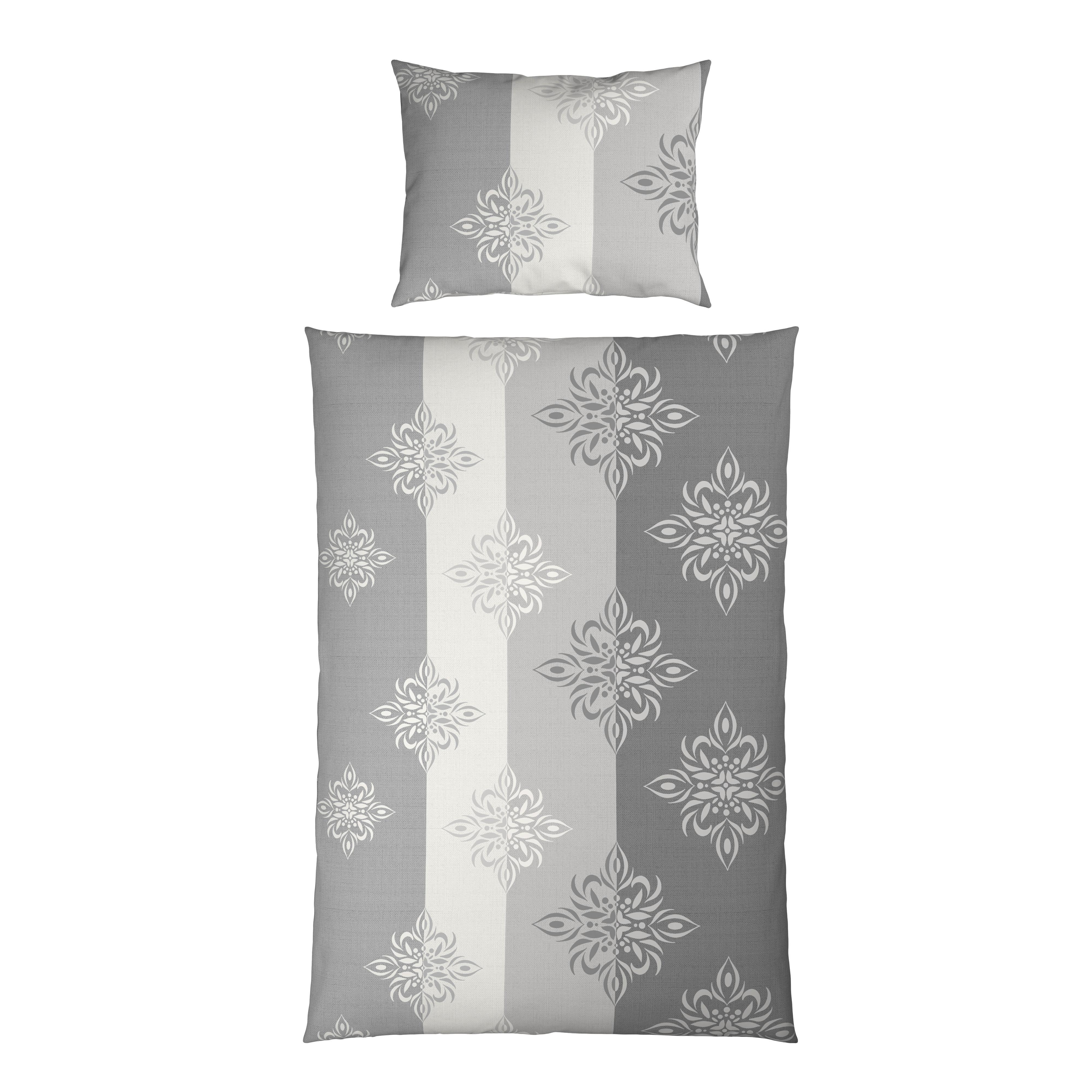 BETTWÄSCHE VIMMERBY - Grau, MODERN, Textil - Luca Bessoni