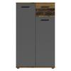 Kommode 60 Cm Jakob Alteiche/anthrazit - Alteiche/Anthrazit, LIFESTYLE, Holzwerkstoff (60/102/30cm) - MID.YOU