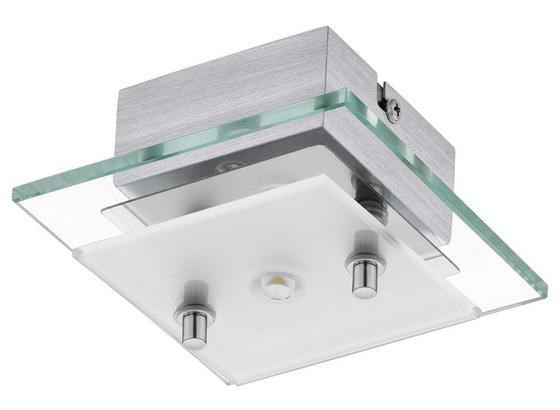 LED-Deckenleuchte Fres 2 - Chromfarben/Weiß, MODERN, Glas/Metall (12,5/12,5/6,5cm) LED-Deckenleuchte Fres 2 - Chromfarben/Weiß, MODERN, Glas/Metall (12,5/12,5/6,5cm)