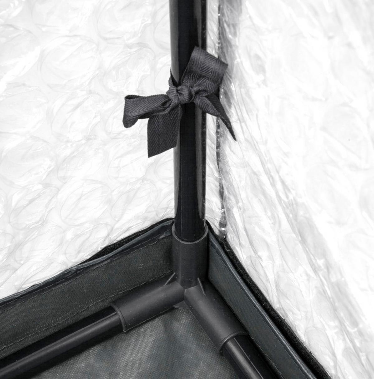 Pflanzenzelt Winterschutzzelt YUKon - Transparent, Basics, Metall (120/180/120cm)