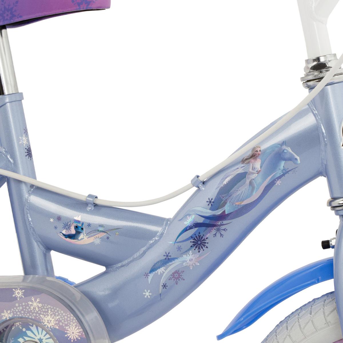 Kinderfahrrad Huffy Frozen Pastellblau, 14 Zoll - Pastellblau, Basics, Metall (54/82,5/87cm)
