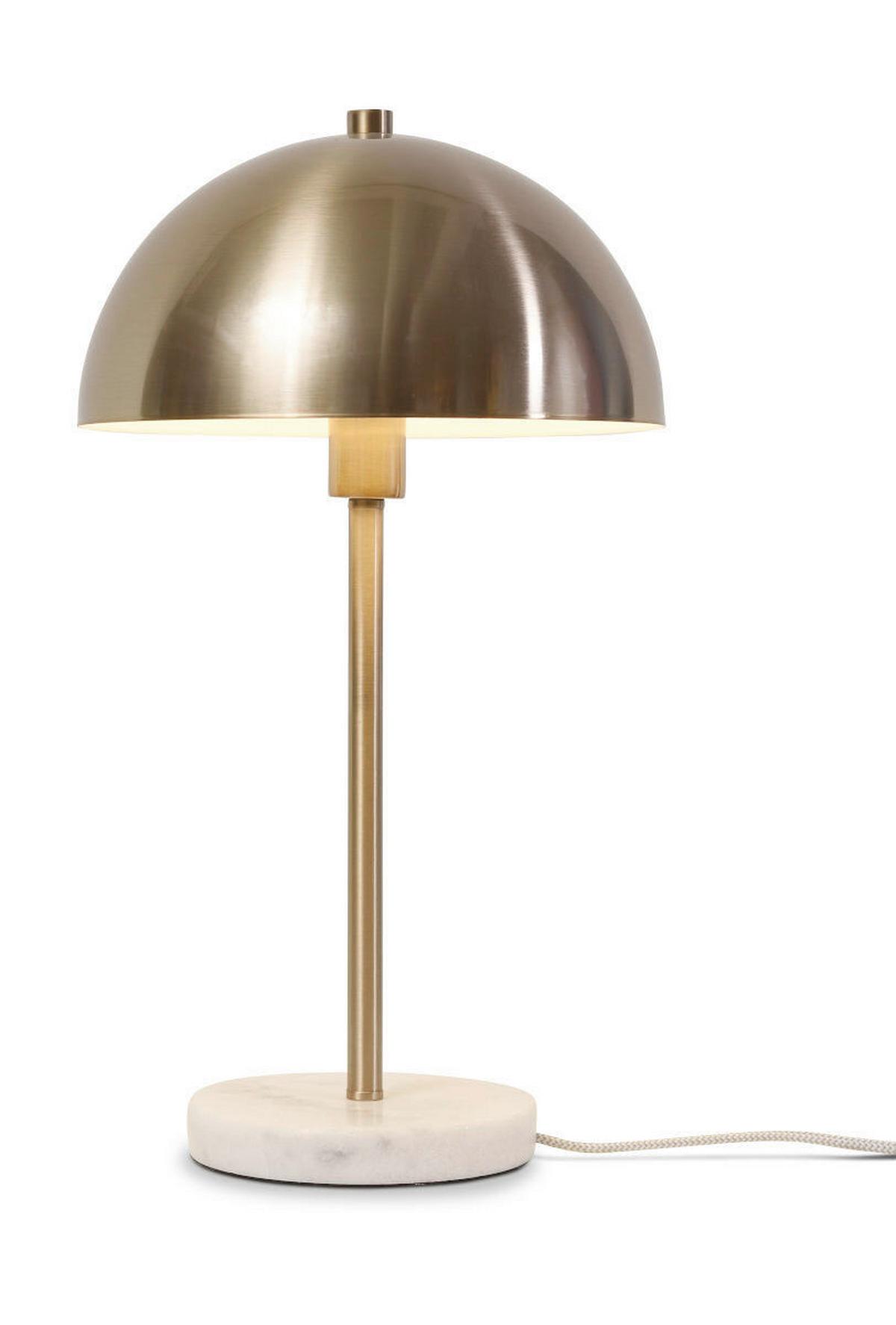 Tischleuchte Toulouse/t/go - Goldfarben/Weiß, Trend (25/45cm) - It's about Romi