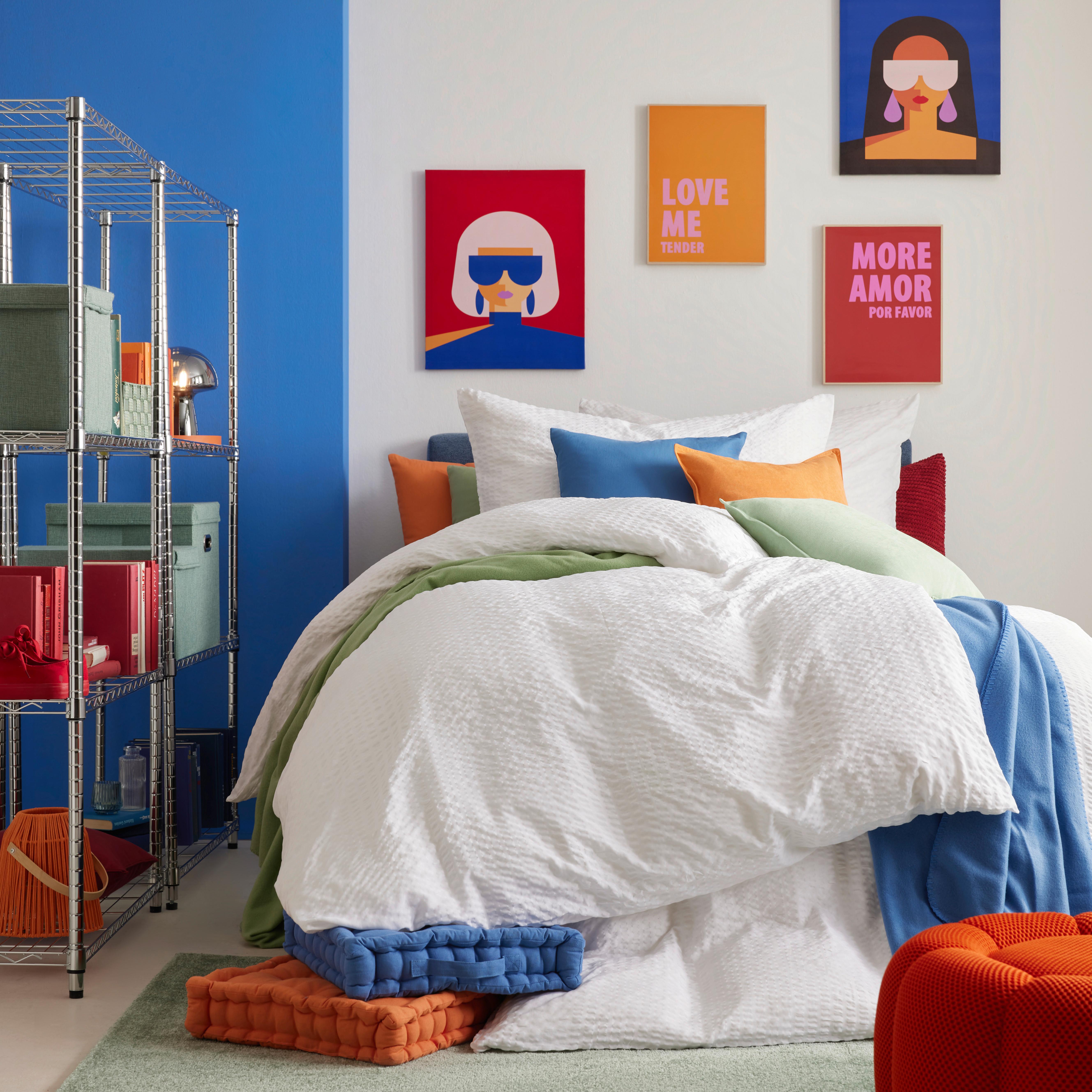 FLEECOVÁ DEKA FELICITY - modrá, Konventionell, textil (140/200cm) - Modern Living