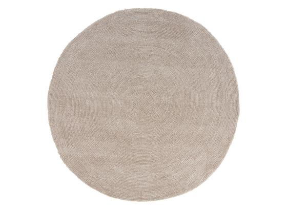 Runder Teppich In Beige Mit 150 Cm Durchmesser