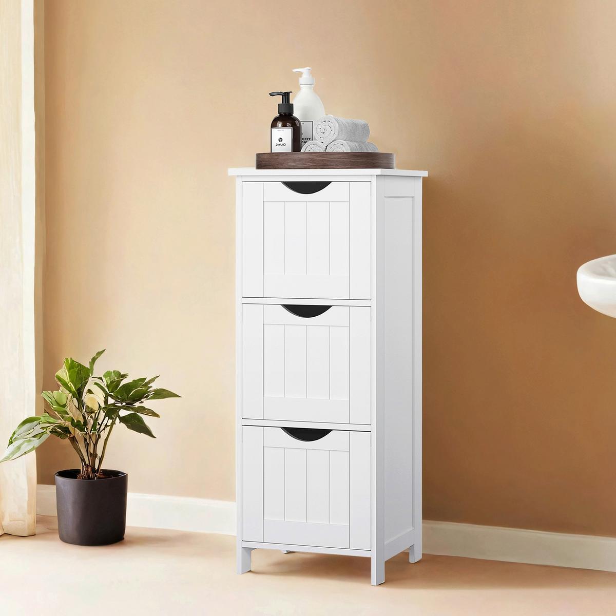 MIDISCHRANK FLOOR CABINET - Weiß, MODERN, Holzwerkstoff (32/81/30cm) - MID.YOU