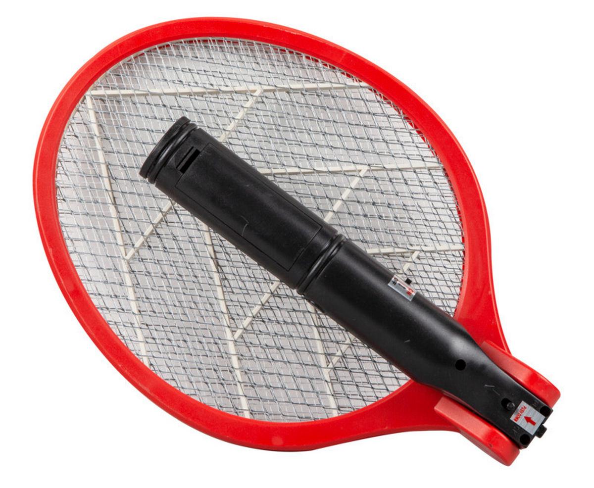 Elektrische Fliegenklatsche 03528 Rot/Schwarz - Rot/Schwarz, Basics (21,5/40,5/4,8cm)