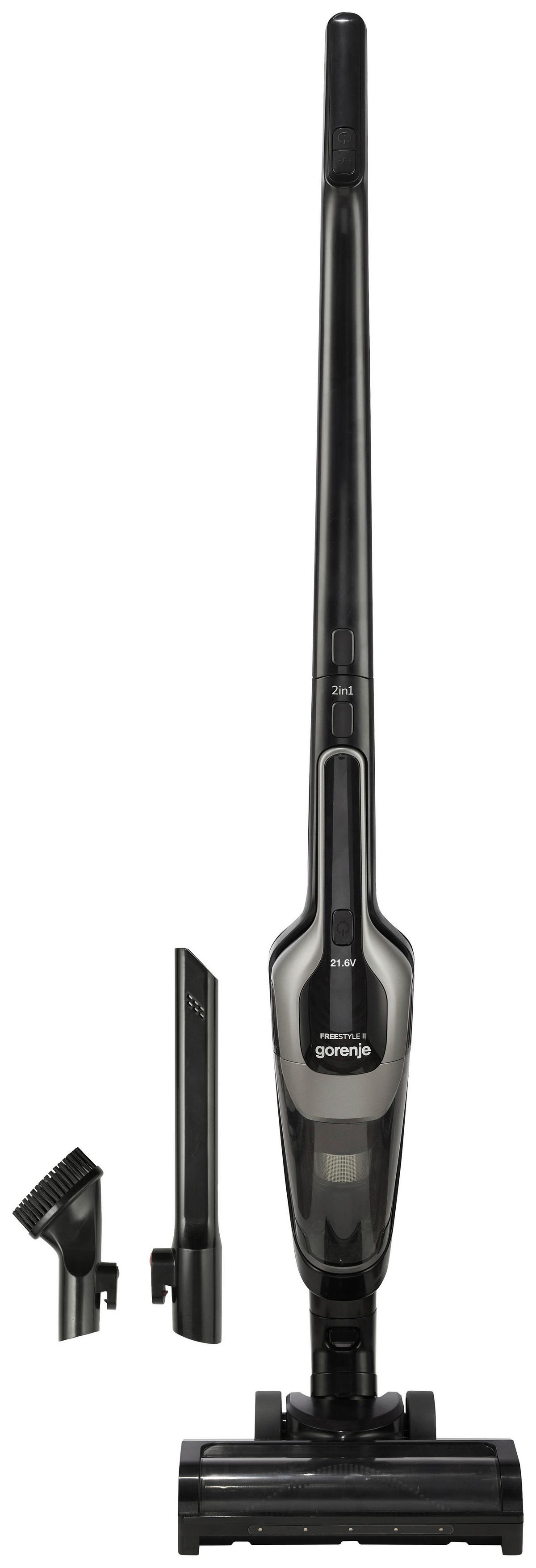 Akku Bodenstaubsauger Svc216110fsiibka - Dunkelgrau, Basics, Kunststoff (26/118/17cm) - Gorenje