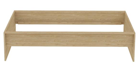 Unit Elements Bettrahmen 120x200 cm Eichefarben - Eichefarben, KONVENTIONELL, Holzwerkstoff (120/200cm) - Ondega