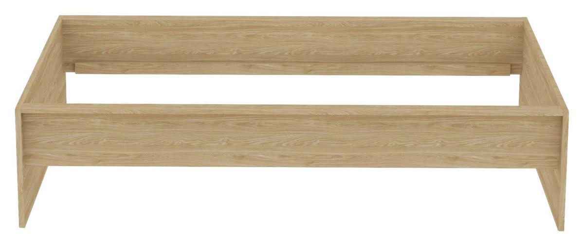 POSTEĽNÝ RÁM UNIT 120 - farba duba, Konventionell, kompozitné drevo (205/135/47cm) - Ondega