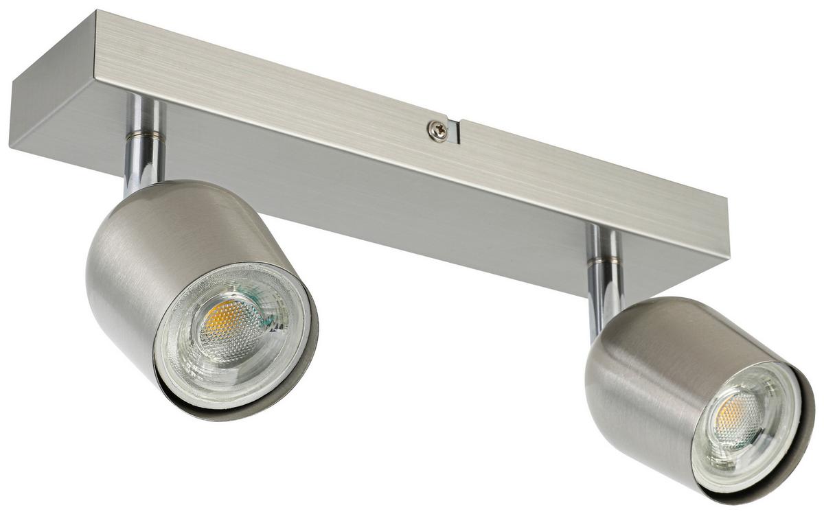 BODOVÉ SVÍTIDLO ERNESTINE - barvy chromu/barvy niklu, Romantický / Rustikální, kov/plast (26/7,5/14cm) - Mömax