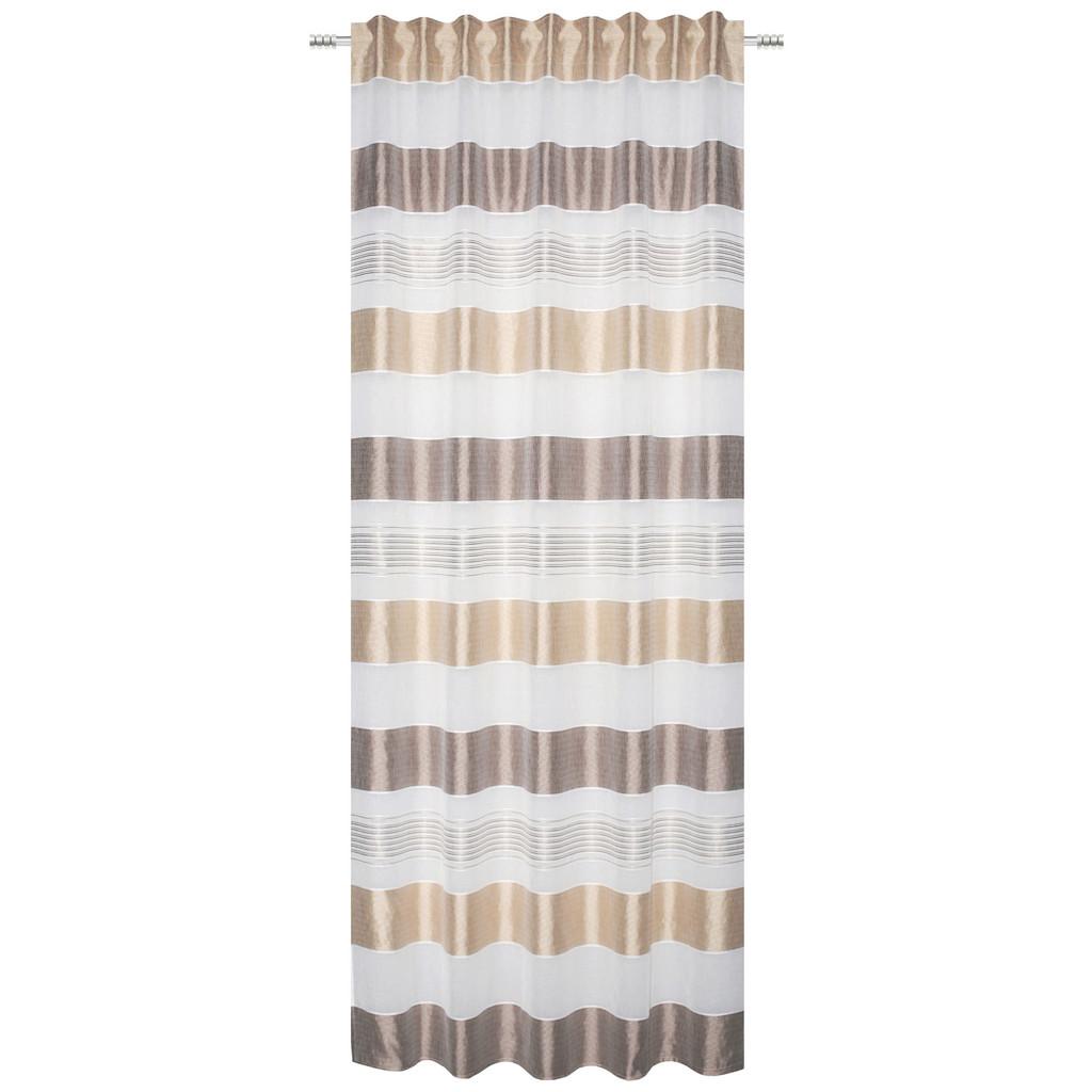 Vorhang mit Kombiband Kristina 140x245 cm Beige