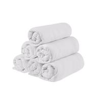 Spannleintuch Eva - Weiß, KONVENTIONELL, Textil (90/200cm) - Ondega