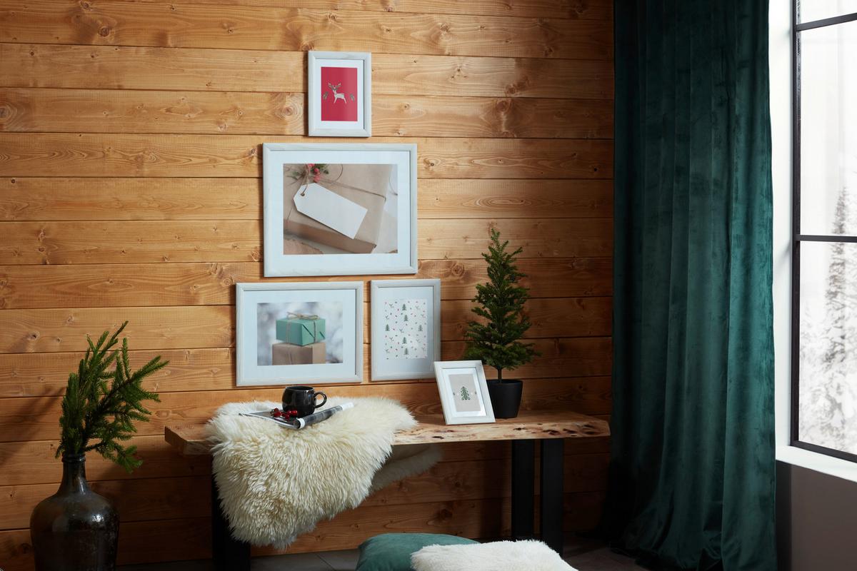 RÁM NA OBRAZY Anna 13x18 cm - biela, kompozitné drevo (13/18cm) - Modern Living