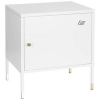Sideboard 45 Cm Umeo Weiß - Weiß, Basics, Metall (45/50/35cm) - MID.YOU