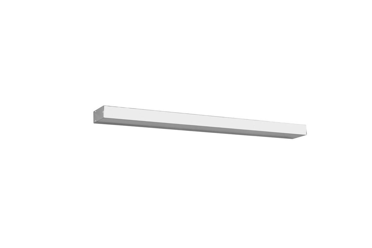 Led Bad-Wandleuchte Rocco Ip44 Warmweiß/Tageslichtweiß - Chromfarben/Weiß, Basics, Kunststoff/Metall (3,6/90/8cm) - Trio Leuchten