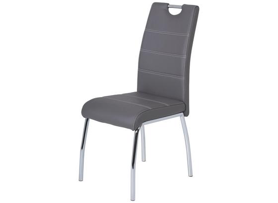 Židle Susi - šedá/bílá, Moderní, kov/umělá hmota (44/98/61cm) Židle Susi - šedá/bílá, Moderní, kov/umělá hmota (44/98/61cm)