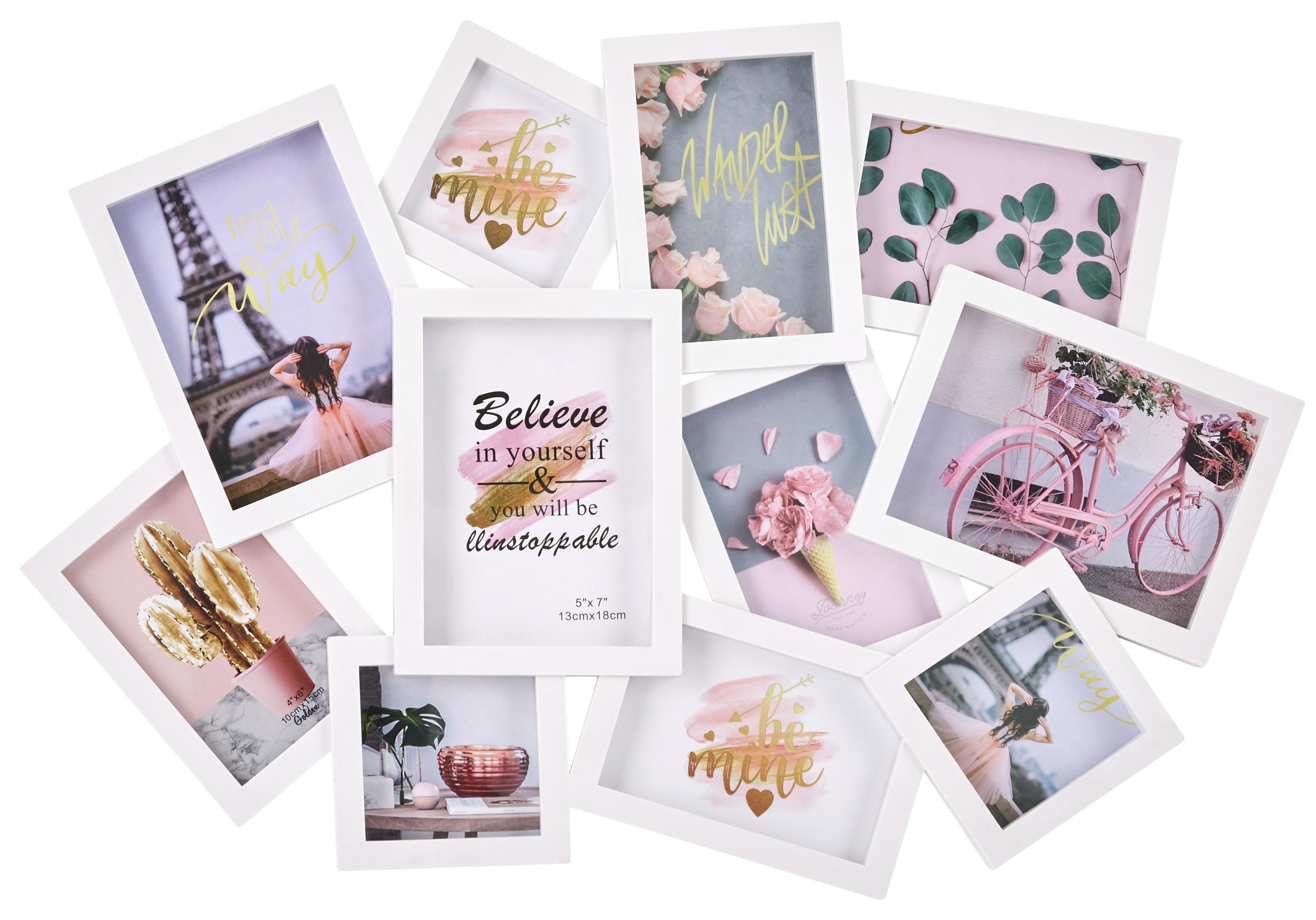 Képkeret Albesa - Fehér, modern, Karton/Papír (63/42/2cm) - Luca Bessoni