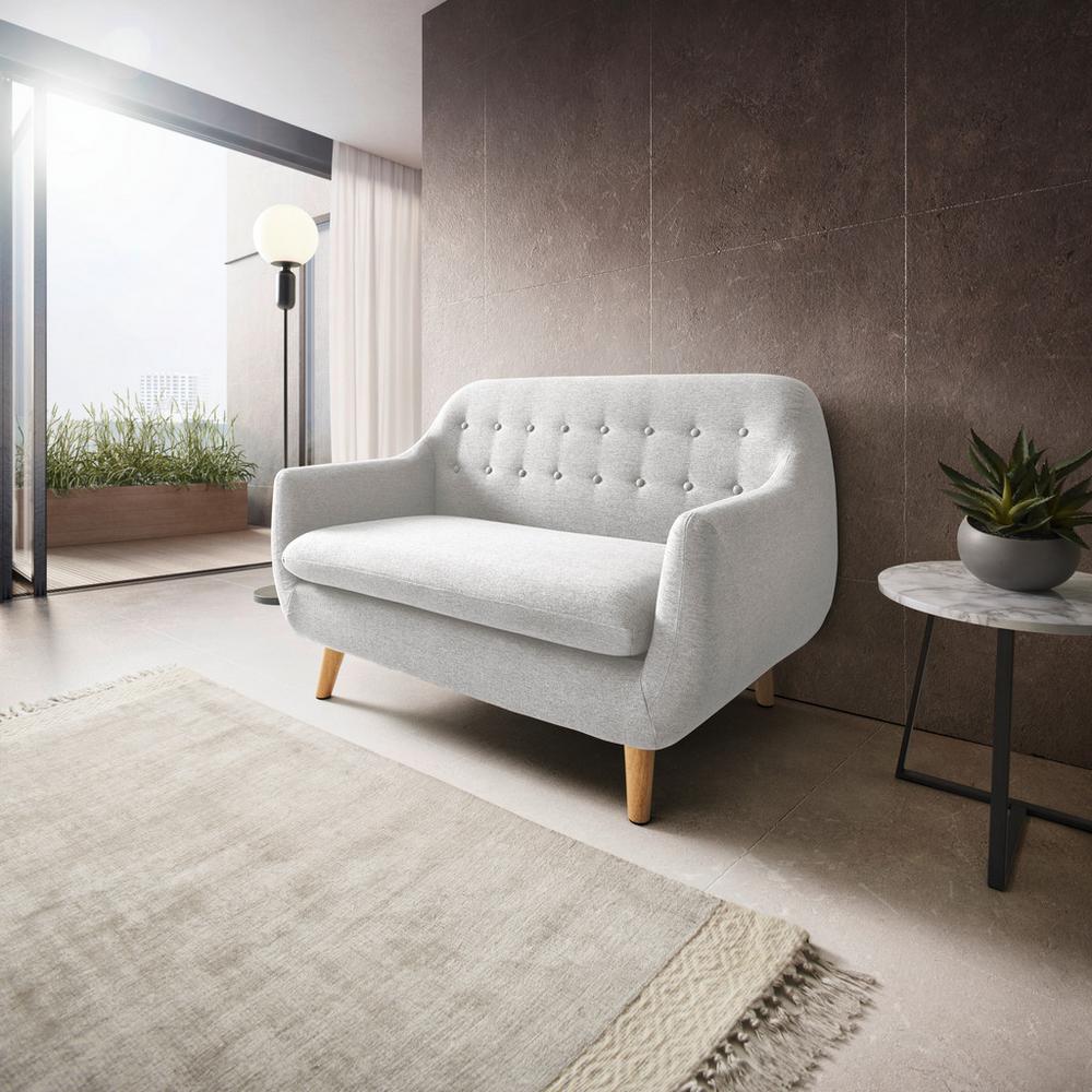 Pohovka DILLY svetlá sivá