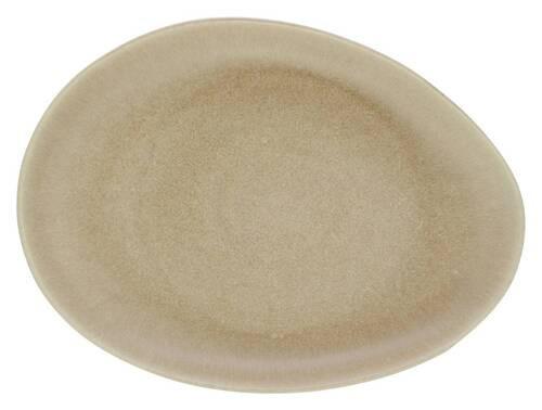 MĚLKÝ TALÍŘ GOURMET - béžová, Moderní, keramika (27 /20/3cm) - Premium Living