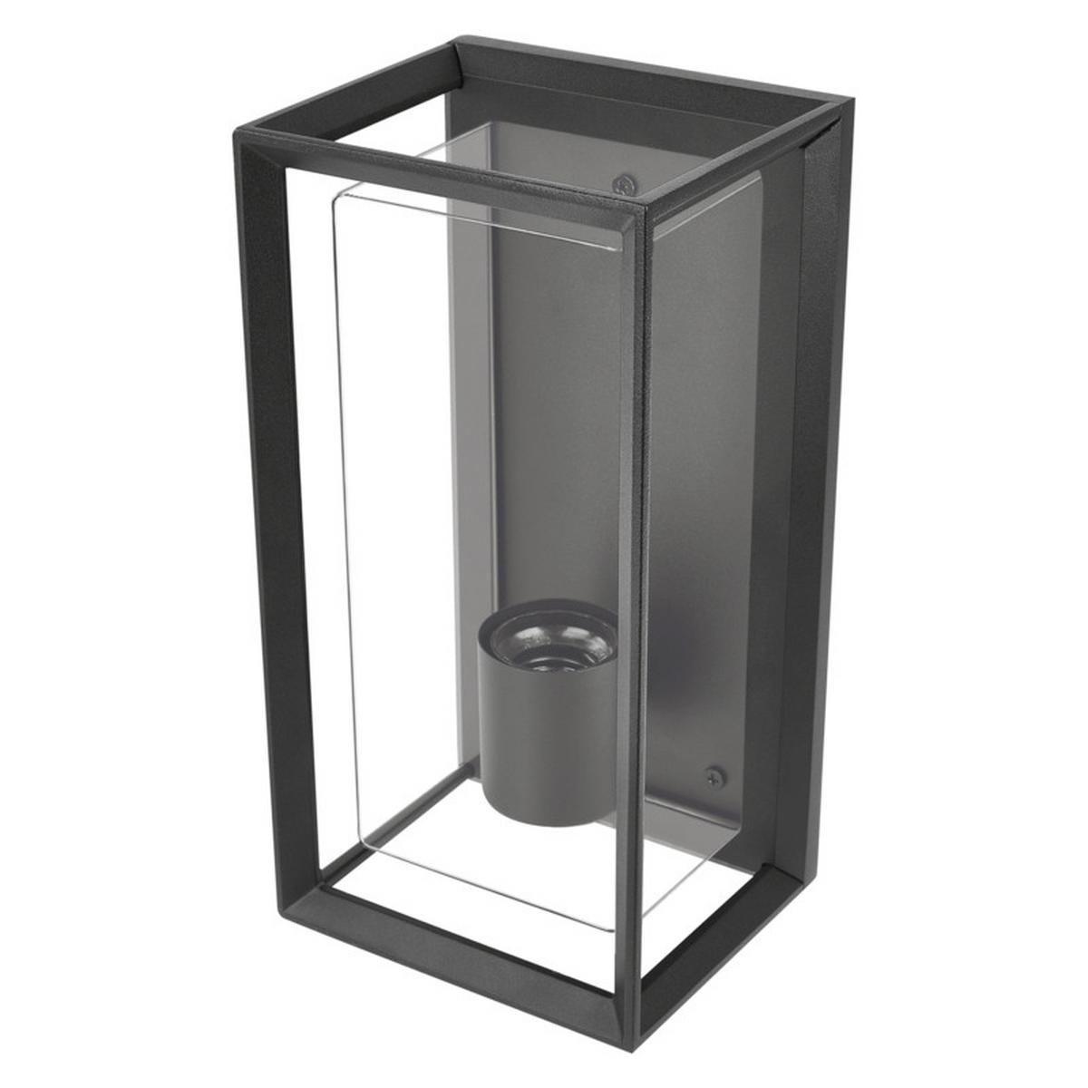 VONKAJŠIE LED SVIETIDLO MALVA - čierna, Modern, kov/plast