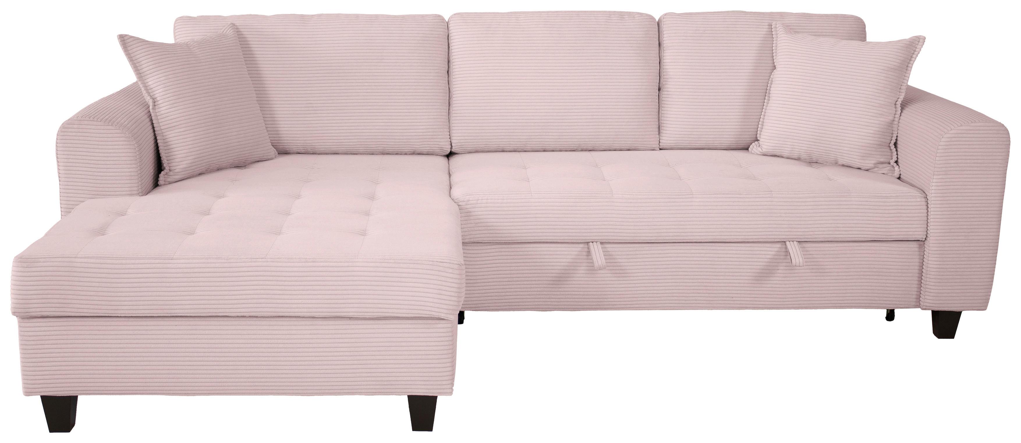 Ecksofa Moritz Rosa S: ca. 155x265 cm