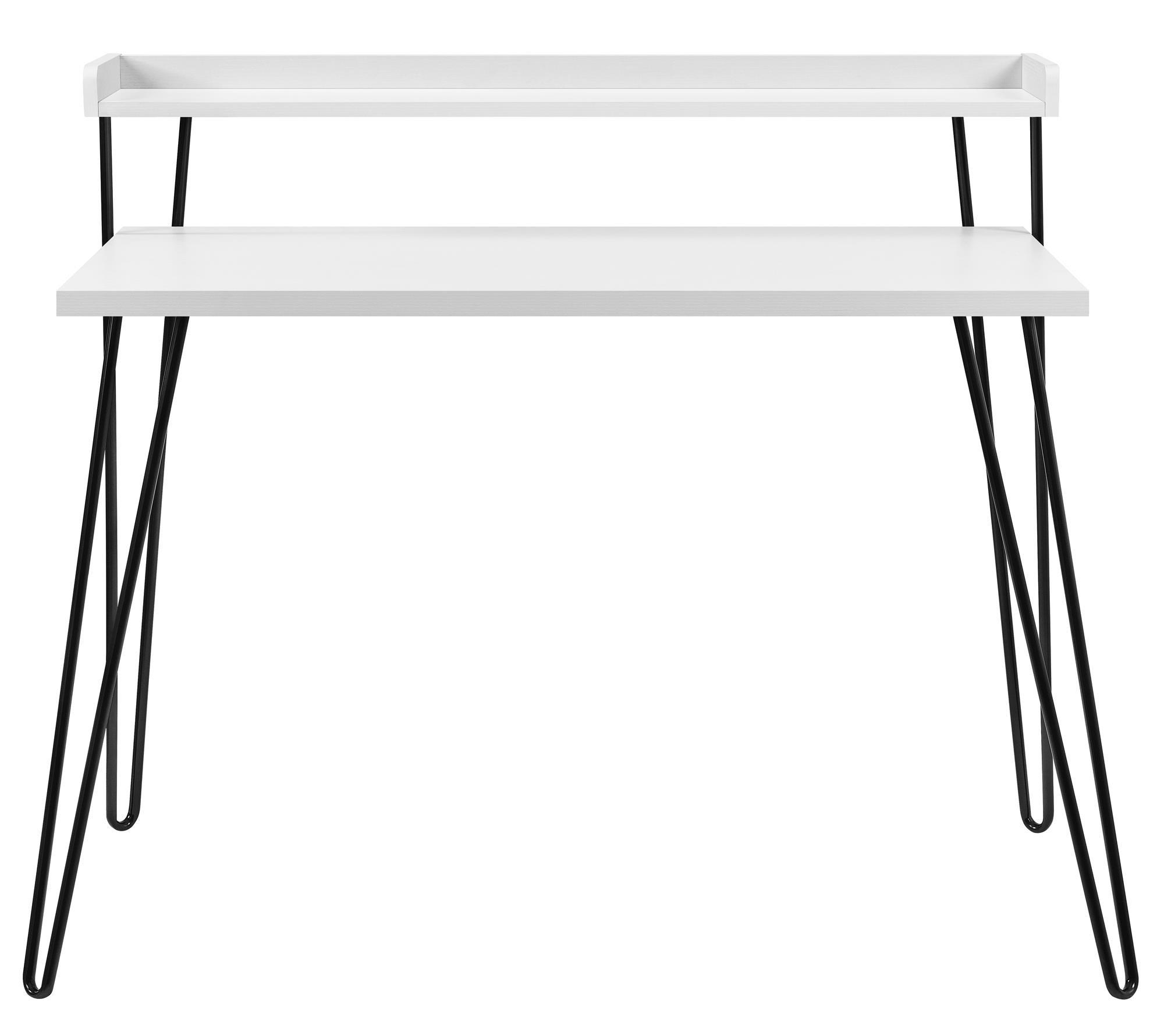 Schreibtisch Haven Weiß B: 89 cm