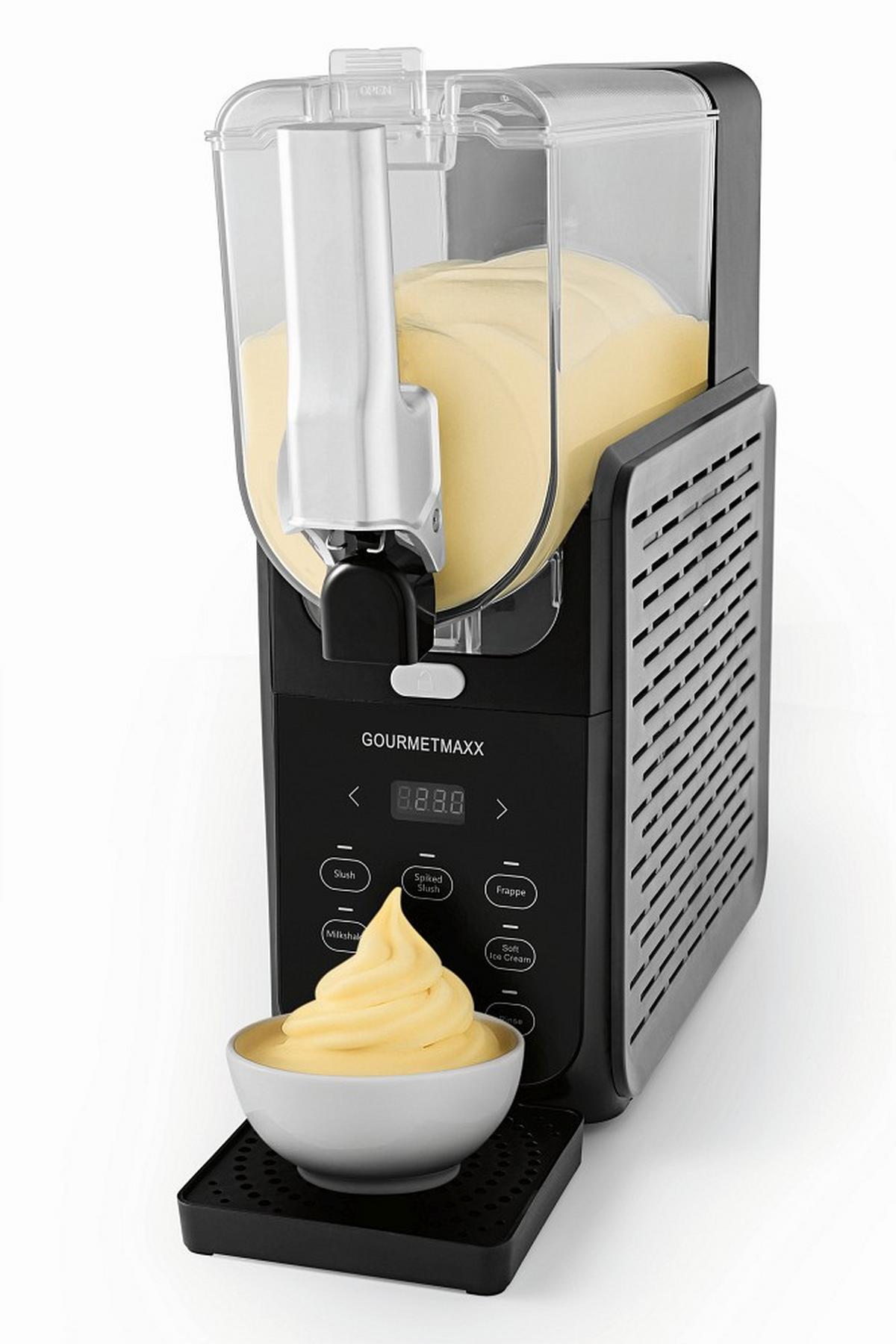 Eismaschine, 180w 19174 - Transparent/Schwarz, Basics, Kunststoff/Metall (40,5/15,5/43cm)