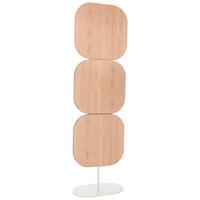 Trennwand Flexmiut W - Beige, Basics, Kunststoff/Metall (50/175/30cm) - MID.YOU