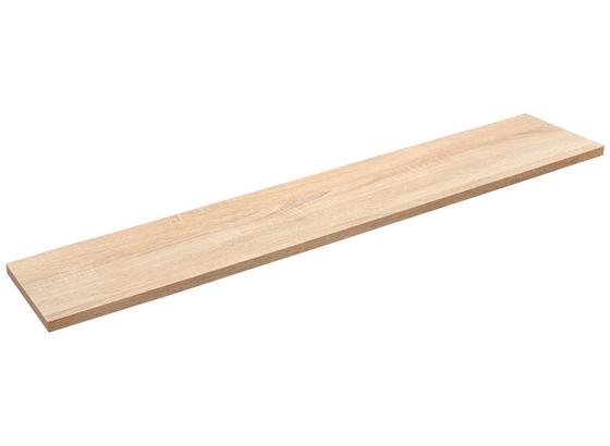 Nástenná Polica Skate 120/20 - dub sonoma, Moderný, kompozitné drevo (120/1,8/20cm) Nástenná Polica Skate 120/20 - dub sonoma, Moderný, kompozitné drevo (120/1,8/20cm)