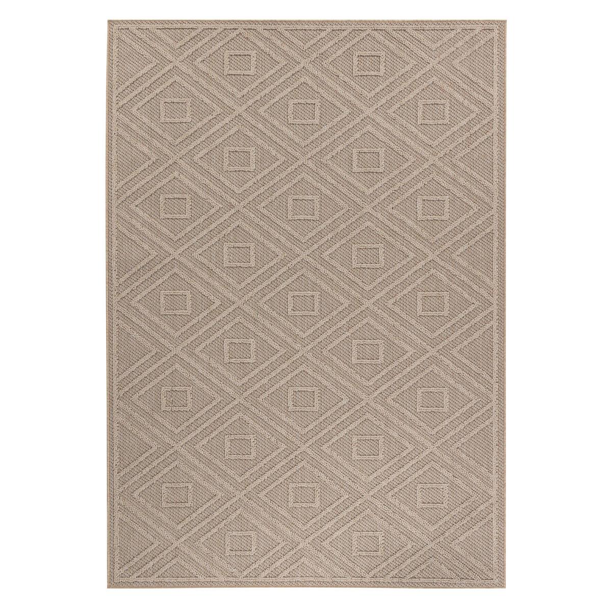 Outdoorteppich Patara - Beige, Design, Textil (160/230cm) - Novel