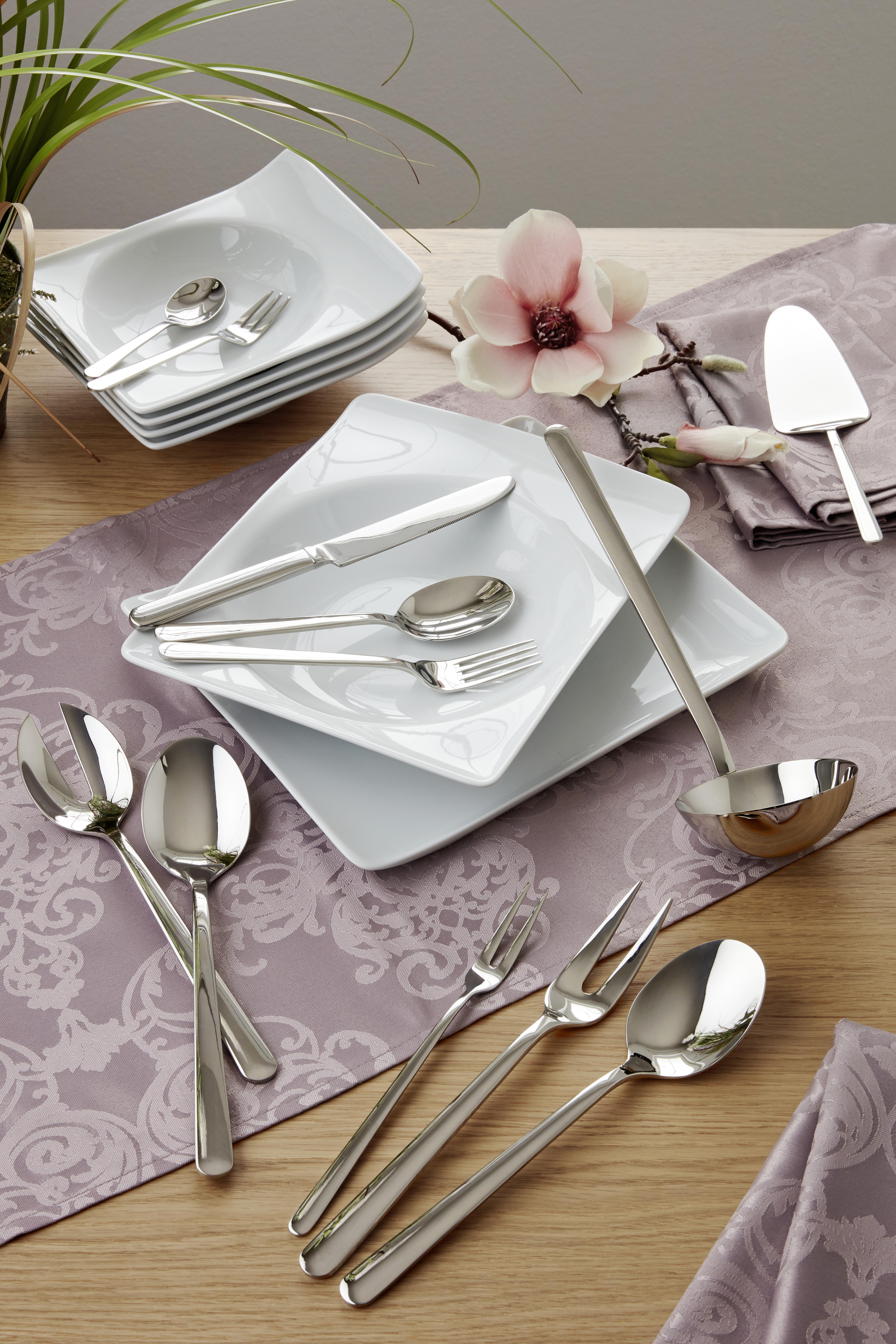Besteckset 67-Teilig Beta Nc für 12 Personen - Silberfarben, MODERN, Metall (43/8.5/35.5cm) - Berndorf