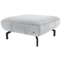 Hocker Looks Xiii - Silberfarben/Schwarz, Design, Textil (83/44/83cm) - LOOKS by W.Joop