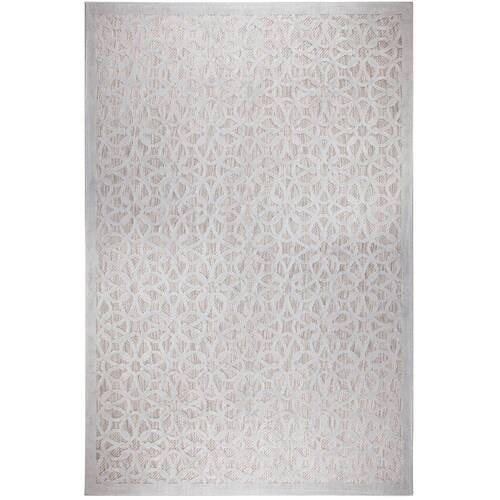 Outdoorteppich Argento Silberfarben B: 200 cm - Silberfarben, Basics, Textil (200/290cm)