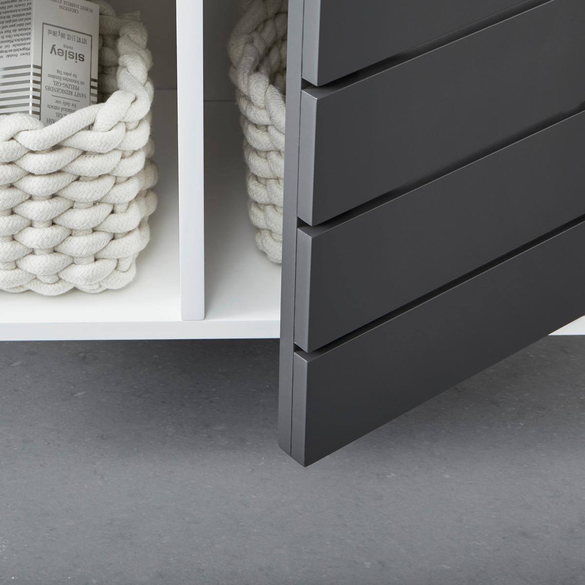 Skrinka pod umývadlo TIA - sivá/biela, Modern (60/54/30cm) - P & B