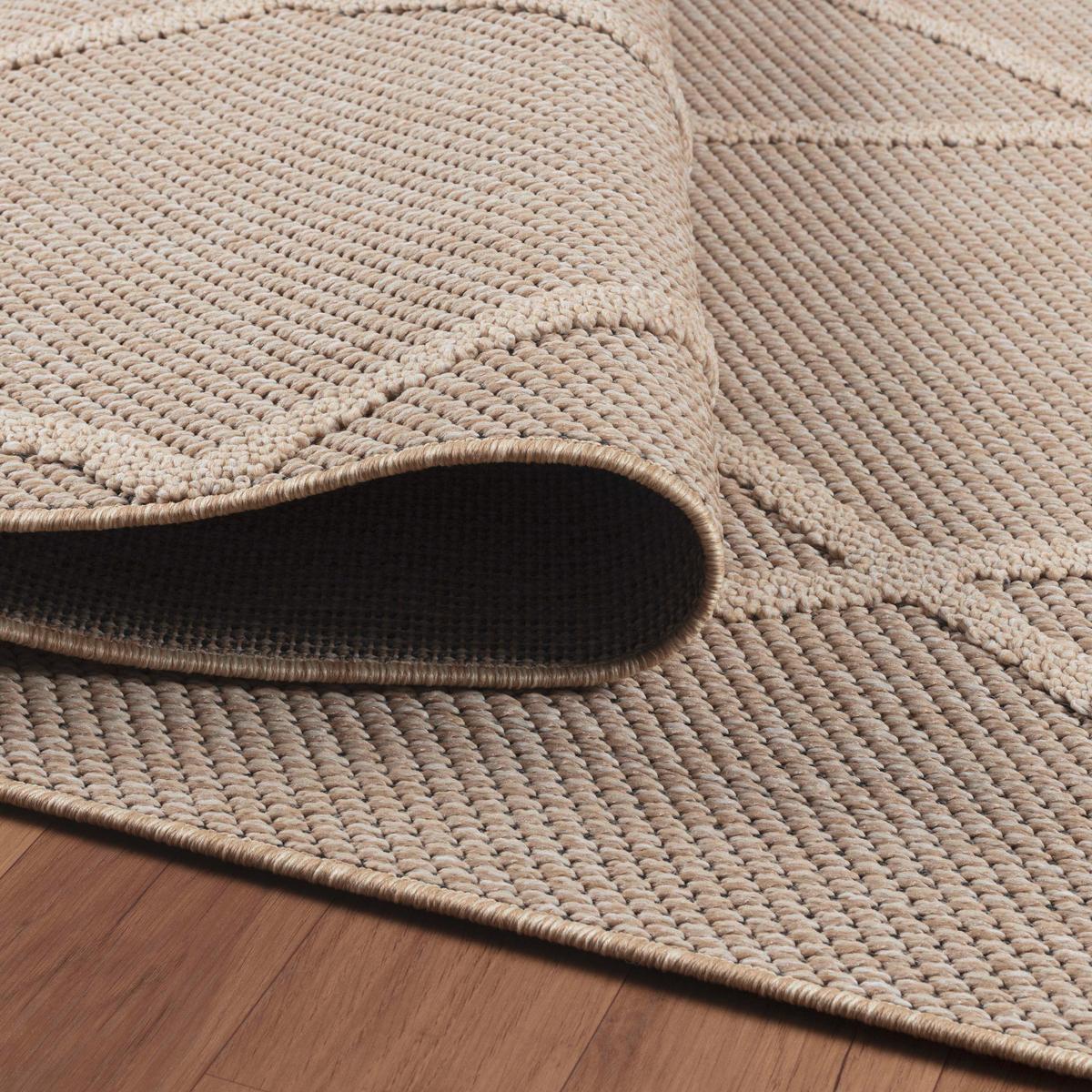Outdoorteppich Patara - Beige, Design, Textil (200/290cm) - Novel