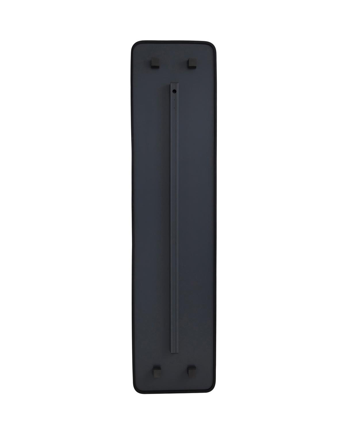 Standspiegel Schwarz B: 37 cm - Schwarz, Basics, Glas/Kunststoff (37/157/5cm) - Umbra