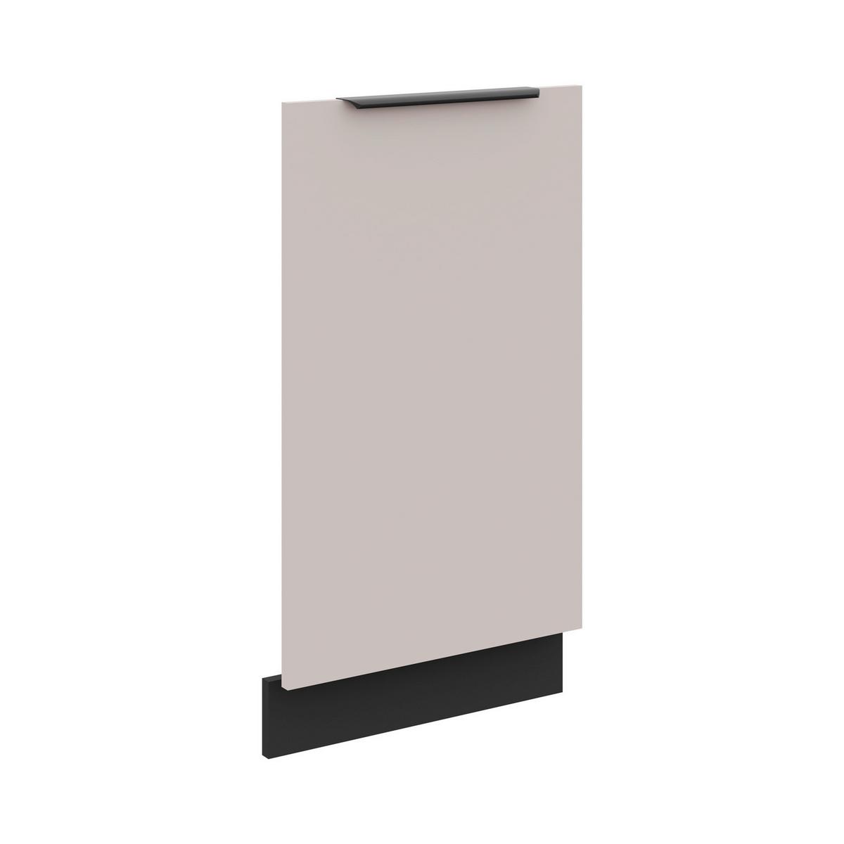 Konyhaszekrény Ajtó Arona 44,6/71,3cm - bézs/fekete, Modern, faalapú anyag (44,6/71,3/1,6cm)